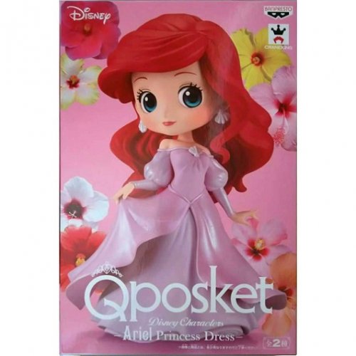 Q Posket Disney Characters Ariel Princess Dress キューポスケット アリエル プリンセスドレス パステルカラー単品 Pretty Power