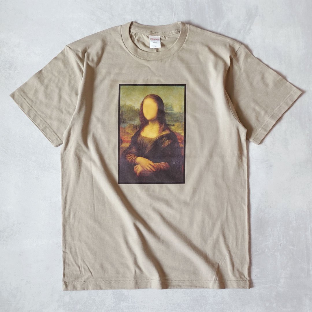 お絵かきTシャツ『モナリザ 』- make3｜メイクプロジェクトのオンラインショップ