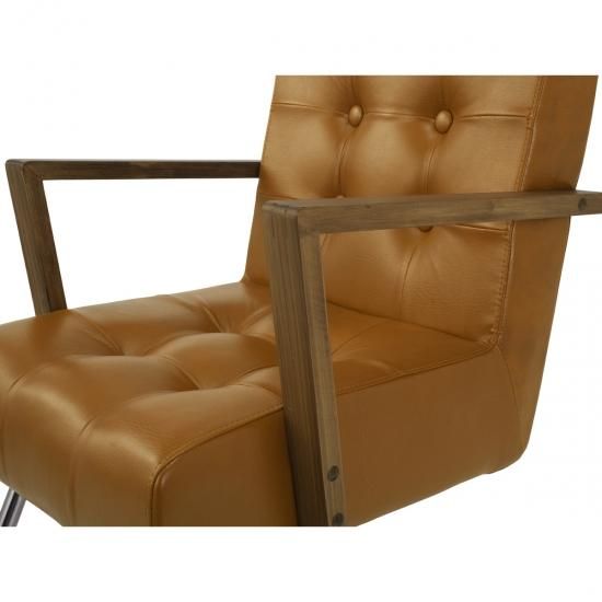 ✿アトリエワールド製✿ヴィンテージ調 サロンチェア レトロベージュ ✿アトリエワールド製✿ヴィンテージ調 サロンチェア レトロ