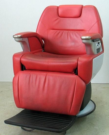 タカラベルモント レガロ 中古】タカラベルモント 理容椅子『REGALO（レガロ）』キャメル