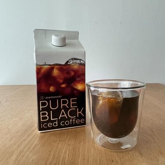Mamenokiのアイスコーヒー Pure Black ピュアブラック 21 1リットル 無糖 ストレート Mamenokiのアイスコーヒー Pure Black ピュアブラック 21 1リットル 無糖 ストレート