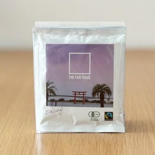  THE FAIR TRADE Decaf ˥åե쥹 ɥåץХå 10g5ѥå Ի