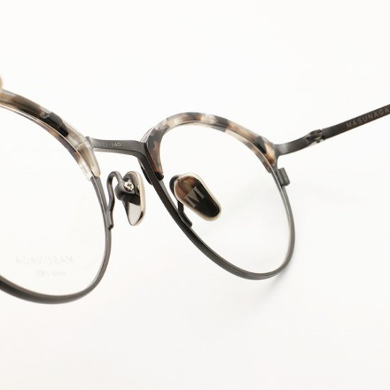 増永眼鏡（マスナガ MASUNAGA） COCO #49 BK TORTOISE/M.BK - D-Eye Online Store