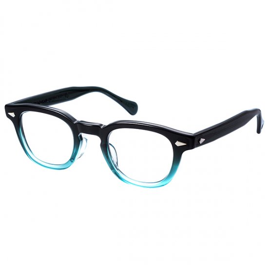 TART OPTICAL ARNEL（タート オプティカル アーネル） JD-04 44□24サイズ col.005 Blue black green  タート社の中でも人気の1950年代の形を再現 - D-Eye Online Store