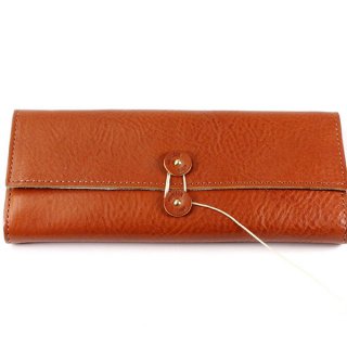 DIFFUSER ʥǥե塼ˡ ʥᥬ͡˥SHRINK LEATHER SOFT EYEWEAR CASE SG1049C  Orange&Turquoise Leather
