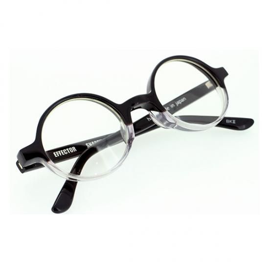 Effector エフェクター メガネフレーム Snappy スナッピー Col Bk2 ブラックハーフ D Eye Online Store