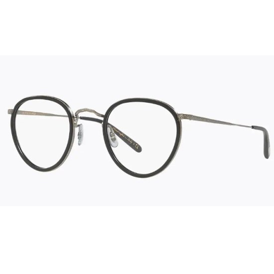 OLIVER PEOPLES(オリバーピープルズ) 定番モデル MP-2 ov1104 Size46□24-148Col.5244  MatteBlack-AntiquePewter (マットブラック)