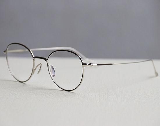 YUICHI TOYAMA. Gertrud U-153 Size47□21-145 Col.3 Silver / Black