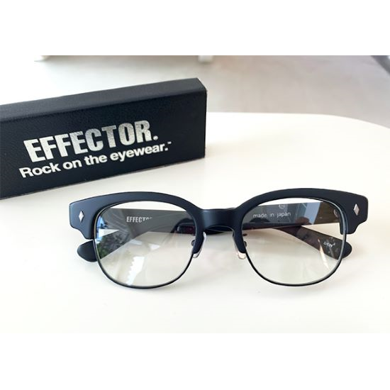 EFFECTOR (エフェクター） メガネフレーム LARGO Col.MBK 伊達メガネにオススメ