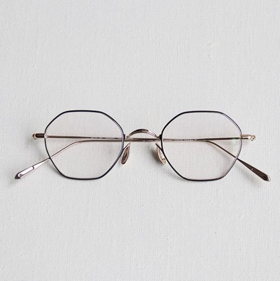 YUICHI TOYAMA. YAMANOJI UD-138 Size 47□21-148 Col.4 Clear