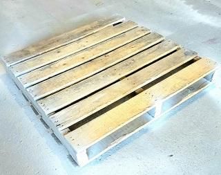 中古木パレ両面2方差し1100×1100×140mm