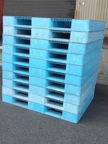中古パレット 在庫僅少＞ K-10 中古木製パレット D980~990xW980~990xH110~115