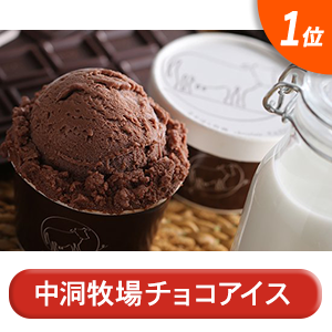 “中洞牧場チョコレートアイス”