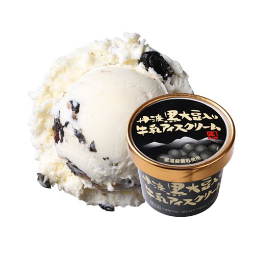 丹波篠山食品 丹波黒豆入り 牛乳アイスクリーム 【 兵庫県 】【画像2】