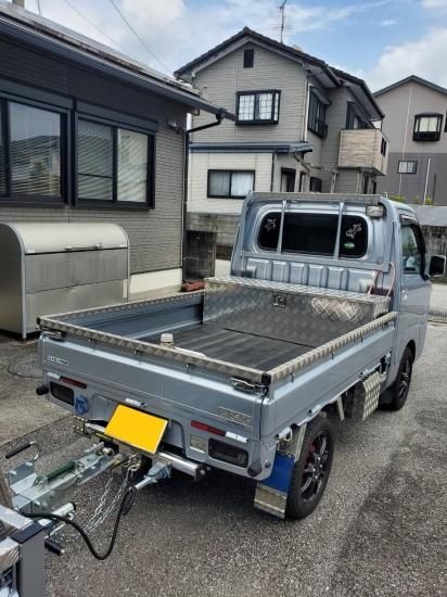 S500P S510P ハイゼット ブライトシルバーメタリック トレーラー