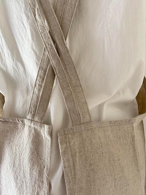 おとな丈エプロン（生成り） - Fu-ra