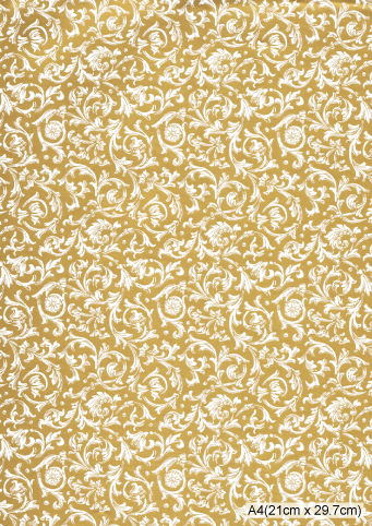 024 フロレンティンゴールド 76cm かわいい輸入ラッピングペーパーのお店sweet Paper 024 フロレンティンゴールド 76cm かわいい輸入ラッピングペーパーのお店sweet Paper