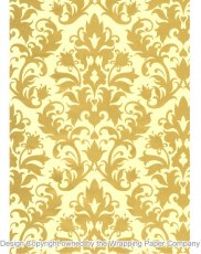 206 Vintage Cream Gold　50cm巾