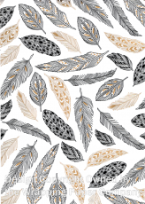 219 Feathers Gold 50cm巾<img class='new_mark_img2' src='https://img.shop-pro.jp/img/new/icons16.gif' style='border:none;display:inline;margin:0px;padding:0px;width:auto;' />