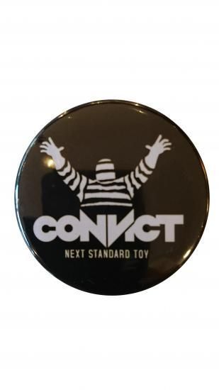 Convict 缶バッジ アイコン Convict Convict 缶バッジ アイコン Convict