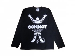 CONVICT　ロングTシャツ　BLACK
