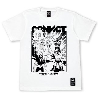 キン肉マン×CONVICT Tシャツ 7人の悪魔超人 WHITE - CONVICT