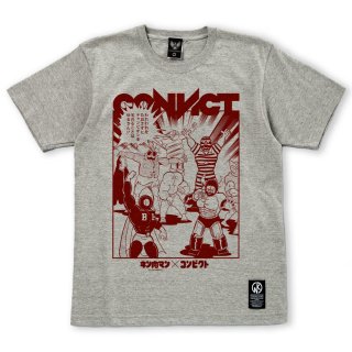 キン肉マン×CONVICT Tシャツ 7人の悪魔超人 GRAY - CONVICT