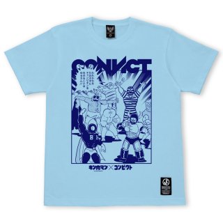 ROLLING CRADLE キン肉マン コラボ はぐれ悪魔超人コンビ Tシャツ