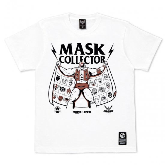 キン肉マン×CONVICT 5周年記念Tシャツ マスクコレクター WHITE - CONVICT