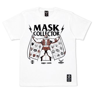キン肉マン×CONVICT 5周年記念Tシャツ マスクコレクター WHITE