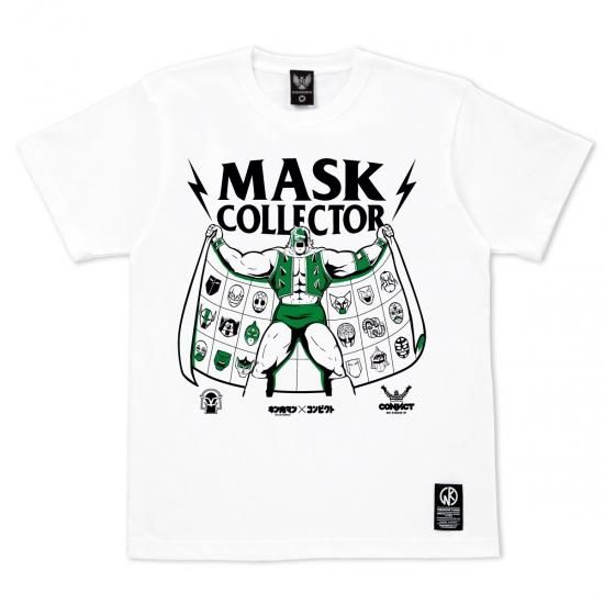 キン肉マン×CONVICT 5周年記念Tシャツ マスクコレクター WHITE ver.2