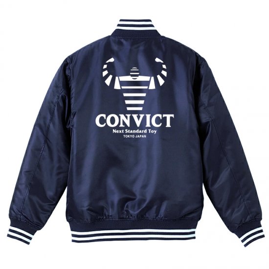 CONVICT スタジアムジャケット DX NAVY - CONVICT