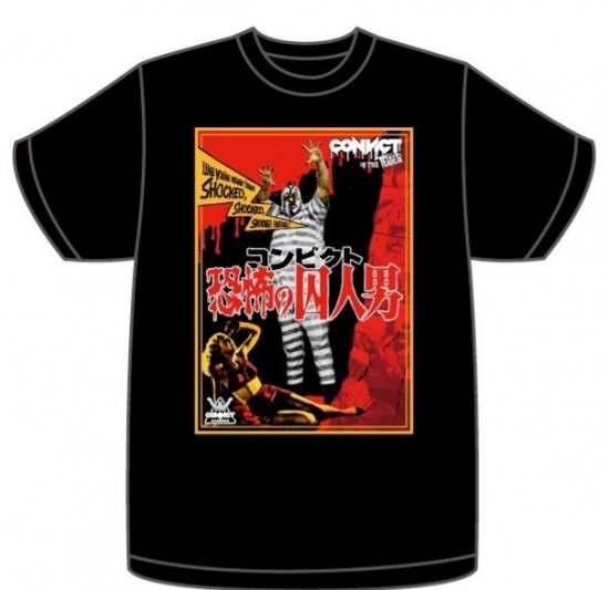 CONVICT TERROR Tシャツ BLACK - CONVICT