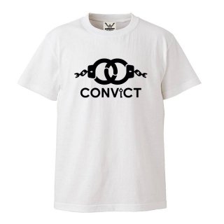CONVICT Tシャツ Handcuffs WHITE