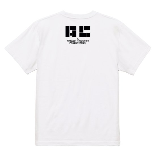 バッファロー吾郎A×コンビクト コラボレーションTシャツ ”GRAVE” WHITE