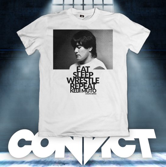武藤敬司×CONVICT コラボレーションTシャツ WHITE - CONVICT
