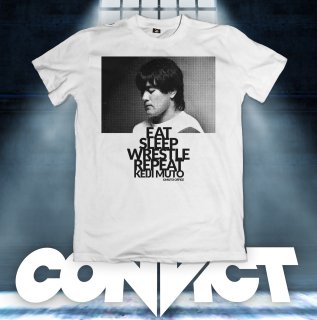 武藤敬司×CONVICT コラボレーションTシャツ WHITE