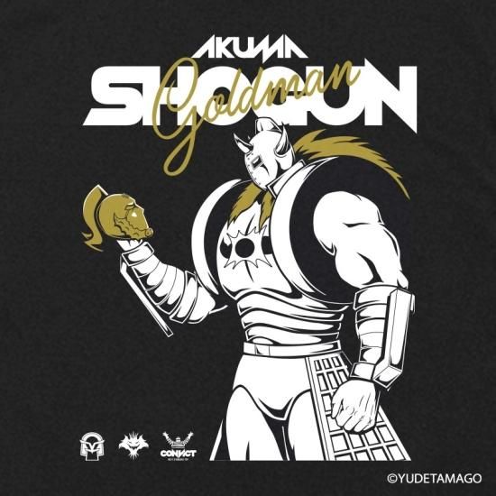 キン肉マン×CONVICT コラボレーションTシャツ 悪魔将軍 BLACK