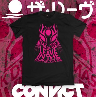 ザ・リーヴ×CONVICT コラボレーションTシャツ BLACK