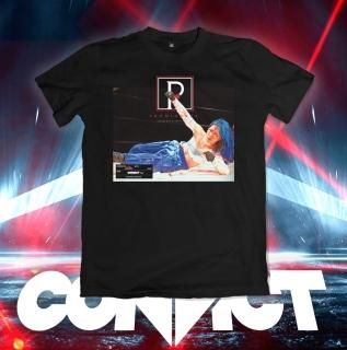 発掘 - 新登場ブランド グレート・ムタ×CONVICT コラボレーションTシャツ BLACK - CONVICT トップス