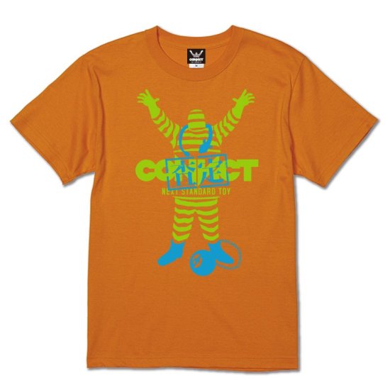 ウナギ・サヤカ×CONVICT コラボレーションTシャツ ORANGE - CONVICT