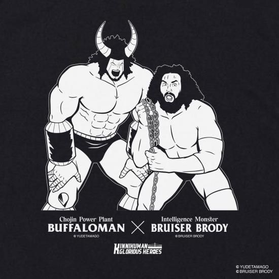 ブルーザー・ブロディ　バッファローマン　コラボレーション　Tシャツ KIN29.COM限定カラー】ブルーザー・ブロディ×バッファローマン