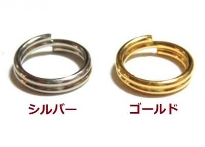 カルティエ　ゴールドシルバー二重リング カルティエ ゴールドシルバー二重リング カルティエ(Cartier