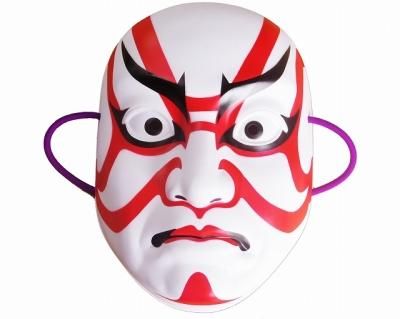 お面 カブキ筋隈 3枚セット 卸売り価格で通販 お面 カブキ筋隈 3枚セット 卸売り価格で通販