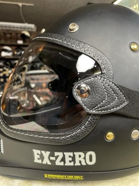 SHOEI EX-ZERO 専用設計　ゴーグル　透明　クリアシールド