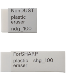 Plastic eraser