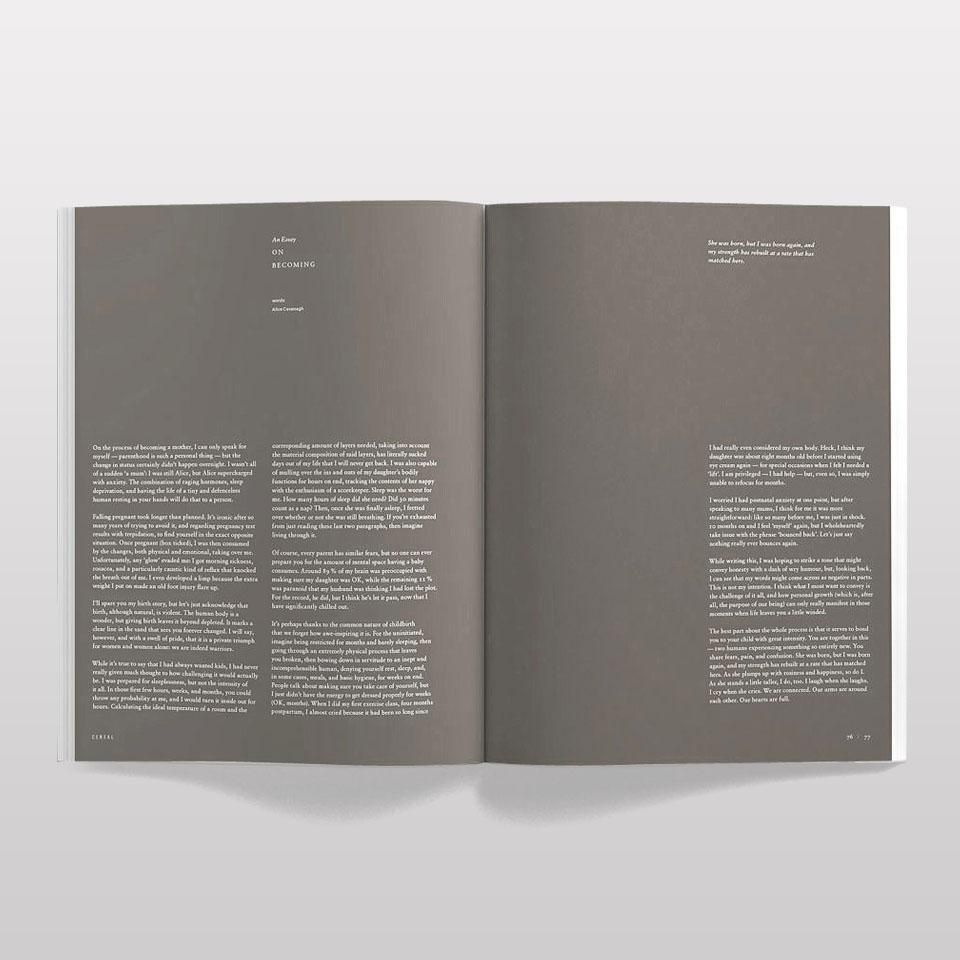 CEREAL Volume 17 - BOOK AND SONS オンラインストア CEREAL Volume 17 - BOOK AND SONS オンラインストア