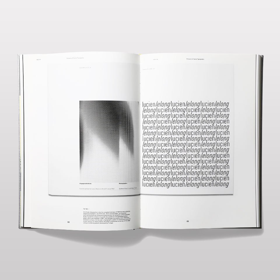 再入荷】30 Years of Swiss Typographic Discourse - BOOK AND SONS