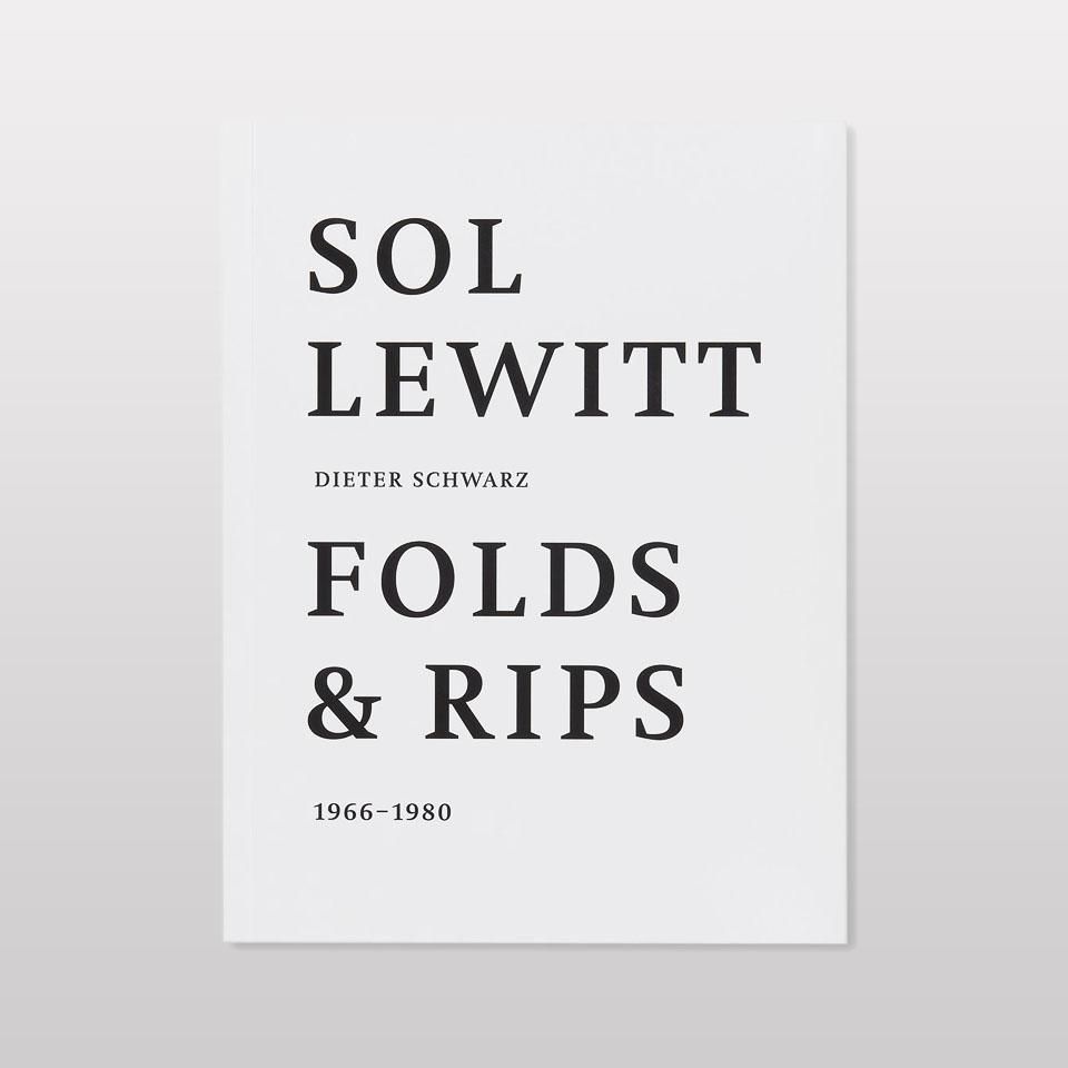 FOLDS AND RIPS 1966-1980 by Sol Lewitt - BOOK AND SONS