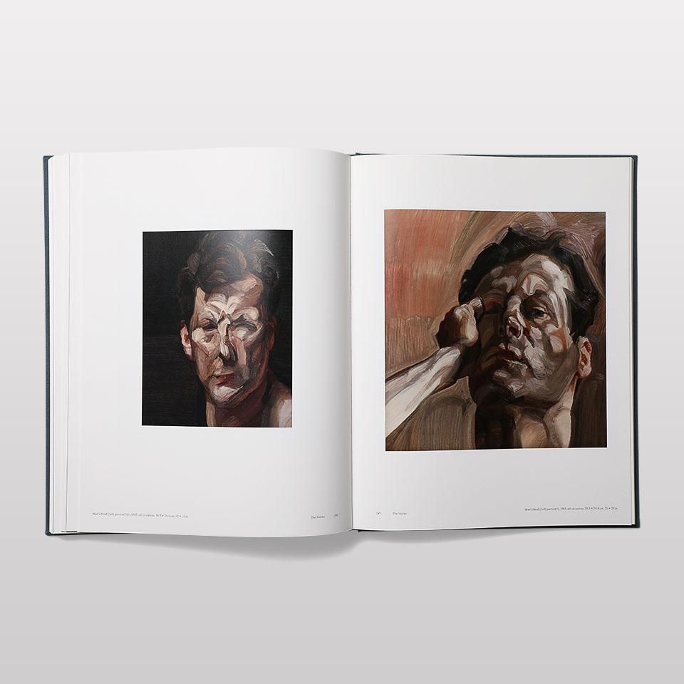 Lucian Freud、Dead Heron、希少画集画、新品高級額、額装付